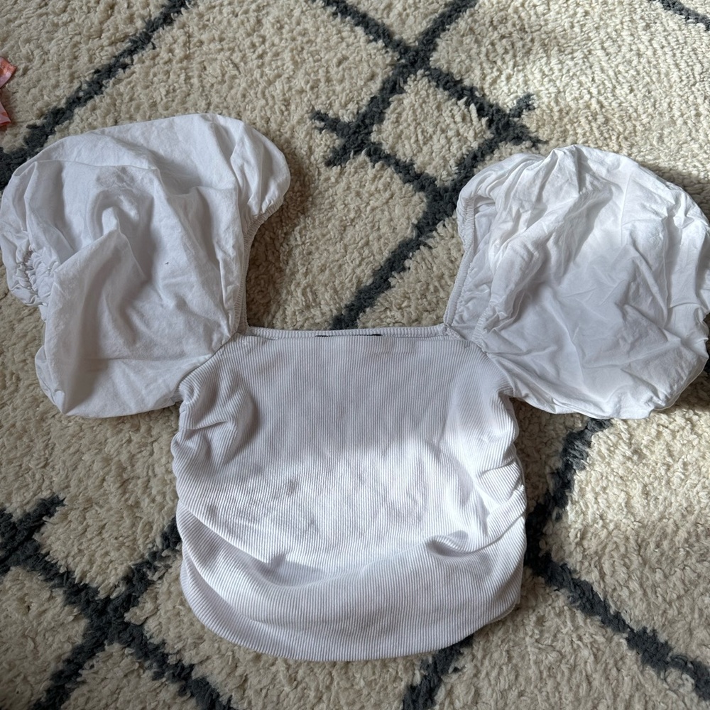 Zara white shirt